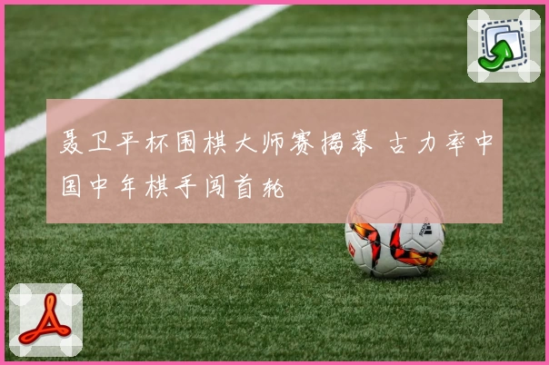 聂卫平杯围棋大师赛揭幕 古力率中国中年棋手闯首轮